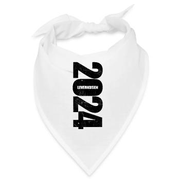Leverkusen - 2024 - Bandana - Weiß - Vorne