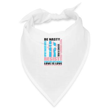Stand for LGBTQ Rights Pride Month - Bandana - Weiß - Vorne