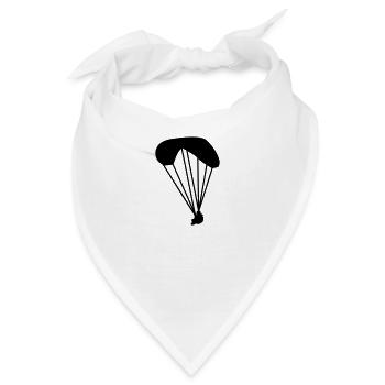 GLEITSCHIRM - Bandana - Weiß - Vorne