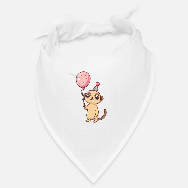 Suricate Anniversaire Bébé Bandana