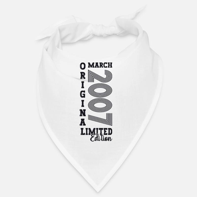 Mars Année 2007 16ème anniversaire Man Original Bandana
