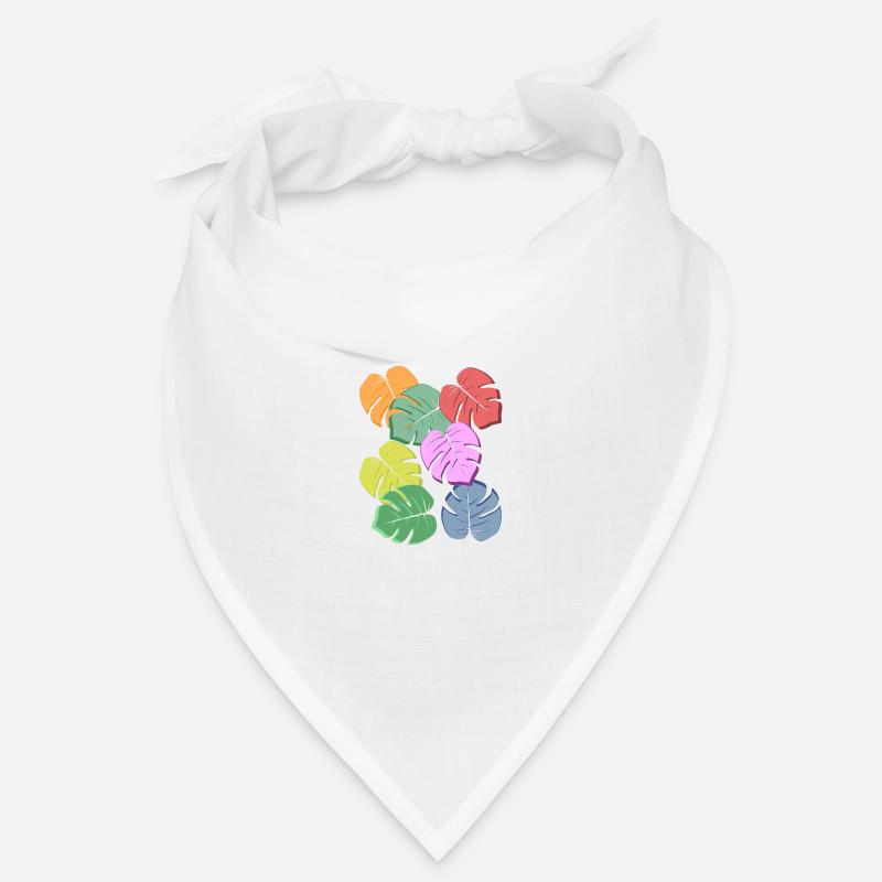 Monstera Plant Tropical Bandana