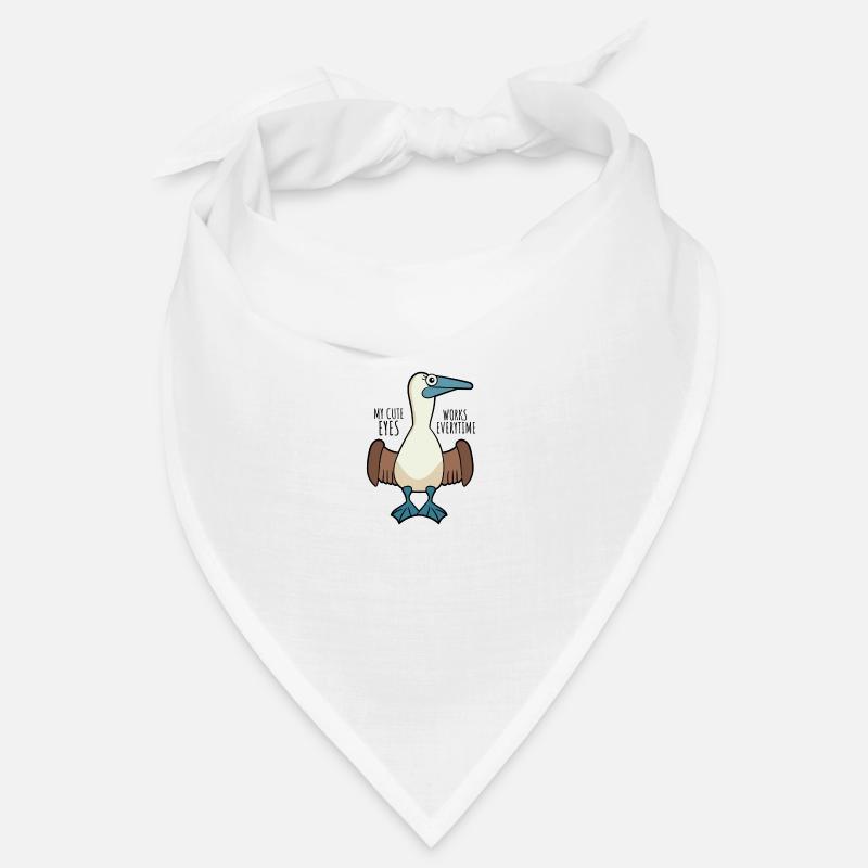 Cute Seabird Blue-footed Booby Galapagos Bird Bandana