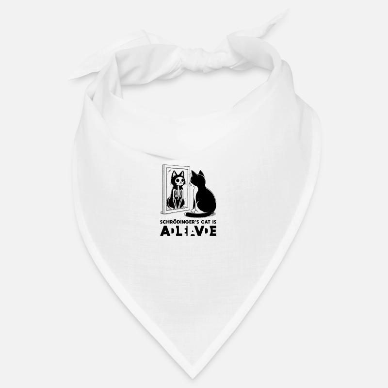 Le chat de Schrödinger mort vivant Bandana