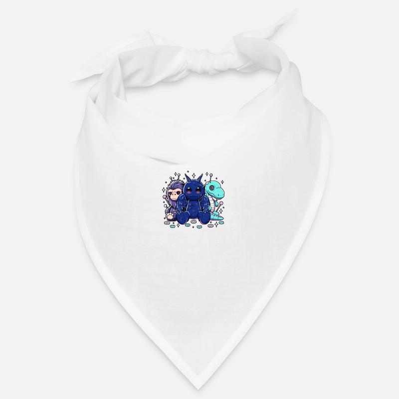 Kawaii Pastel Goth Kryptiden Bandana