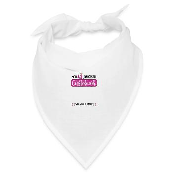 Frauen 43. Geburtstag Unterschreiben für Gäste - Bandana - Weiß - Vorne