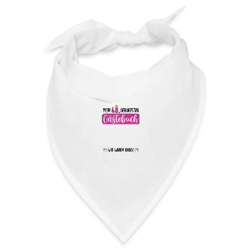 Frauen 48. Geburtstag Unterschreiben für Gäste - Bandana - Weiß - Vorne