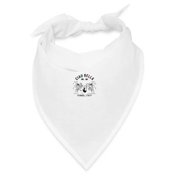 Ciao Bella Venice Italy - Bandana - Weiß - Vorne