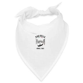 Ciao Bella Venice Italy - Bandana - Weiß - Vorne
