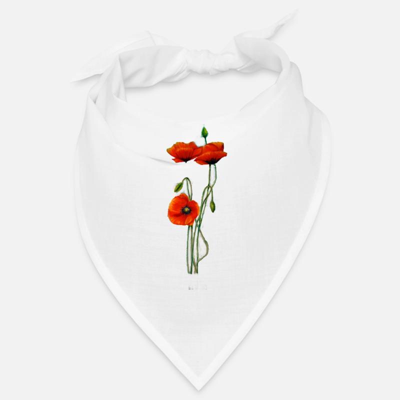 mohnblume Bandana