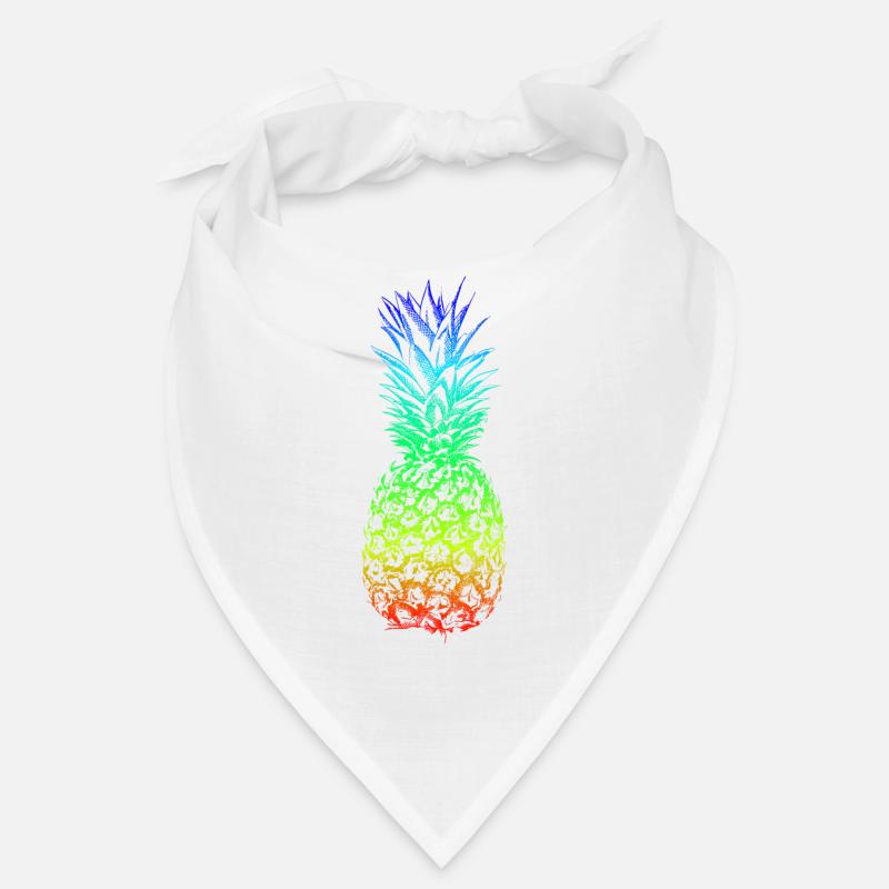 Rainbow ananas Hawaii conception d'été pour Bandana