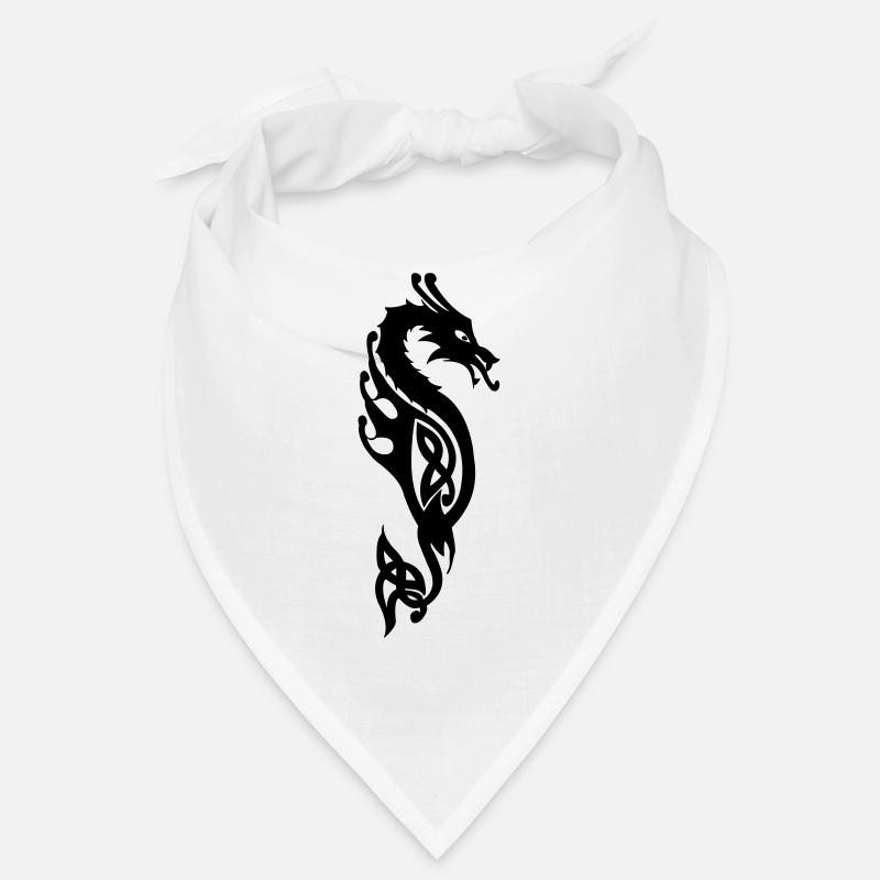Monstrous sea snake or dragon vector Bandana