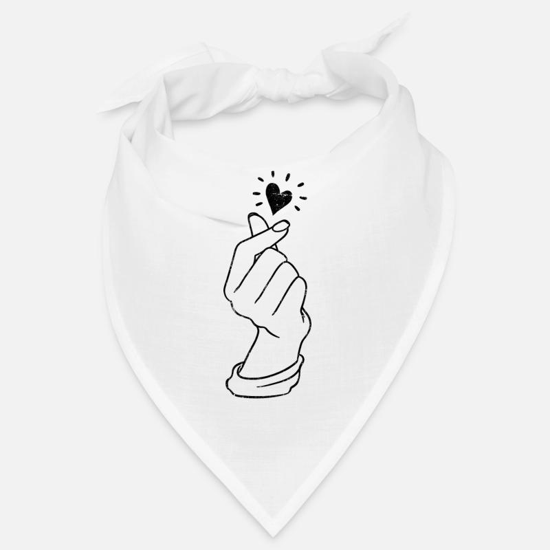 Cœur de doigt Bandana