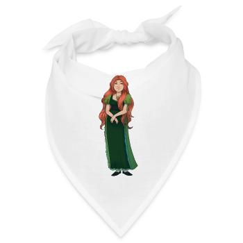Aiblinn - Bandana - Weiß - Vorne