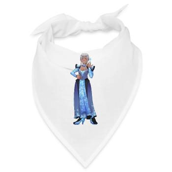 Lilie - Bandana - Weiß - Vorne