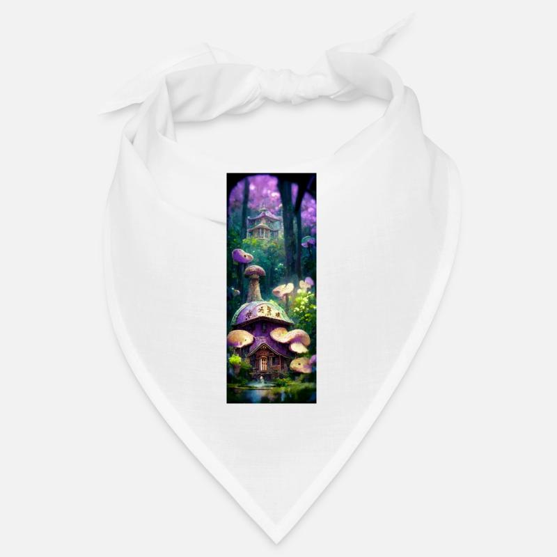 Forêt de champignons (champignons dans la forêt) Bandana
