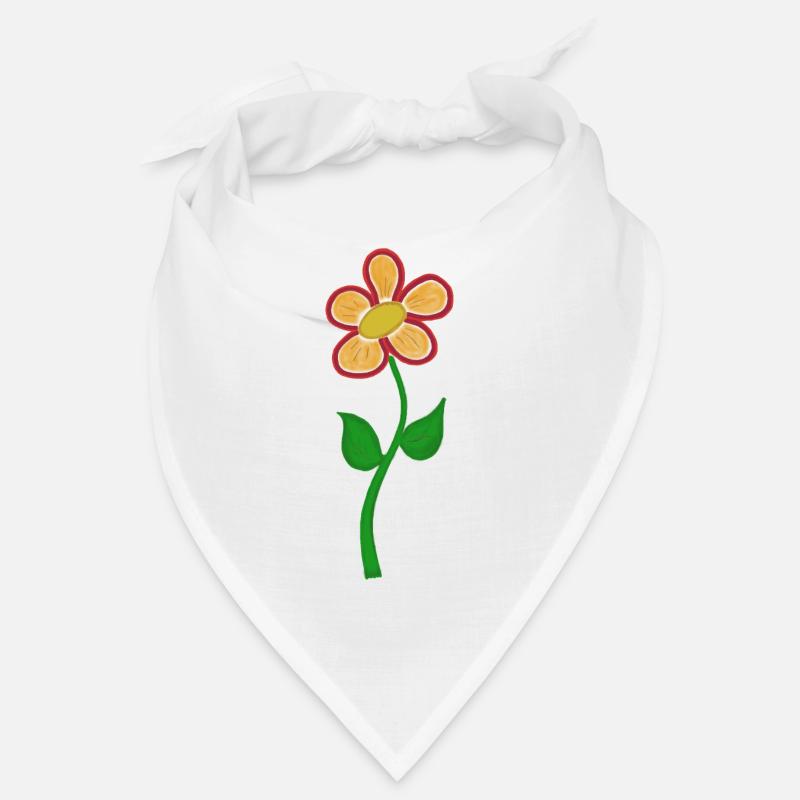 liebe Blume strahlt dich an Bandana