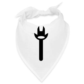 Werkzeug - Bandana - Weiß - Vorne