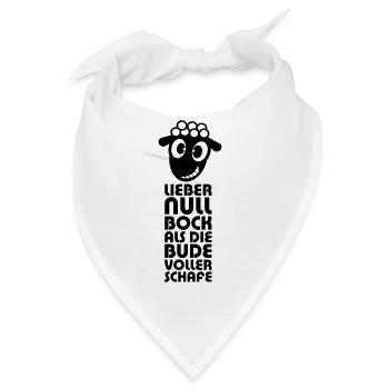 Null BockVersion 2 - Bandana - Weiß - Vorne