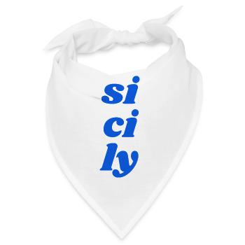si ci ly - Bandana - Weiß - Vorne
