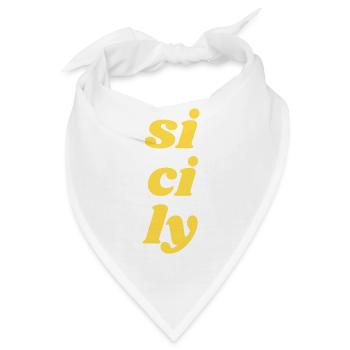 si ci ly - Bandana - Weiß - Vorne