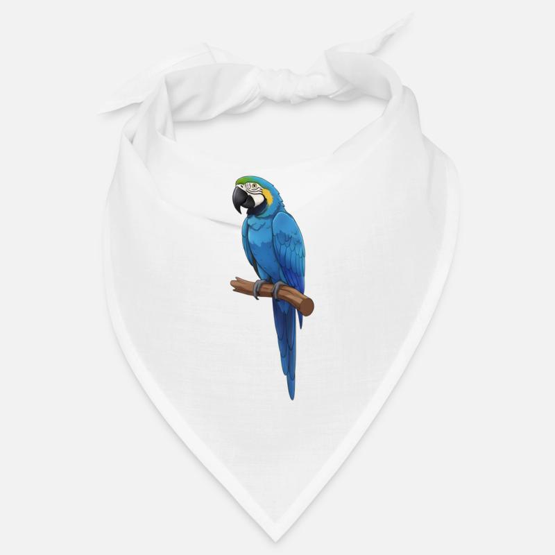 Blauer Ara Bandana