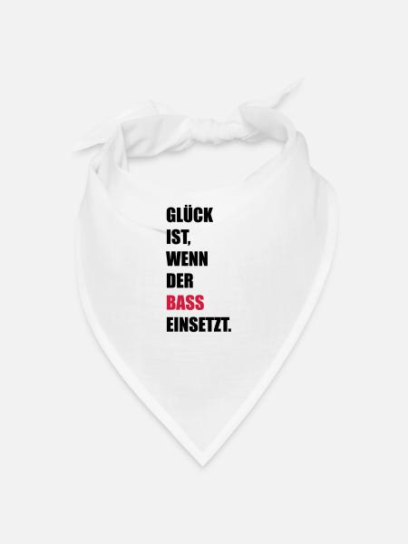 Musik - Bandana - Weiß
