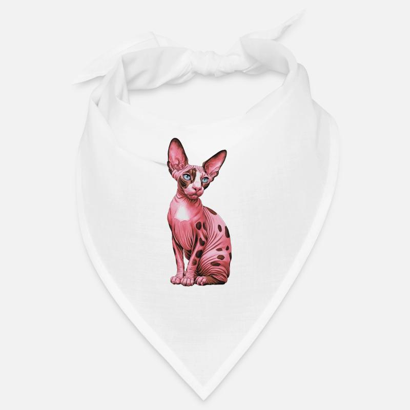 Sphynx Cat for Cat Lovers Bandana