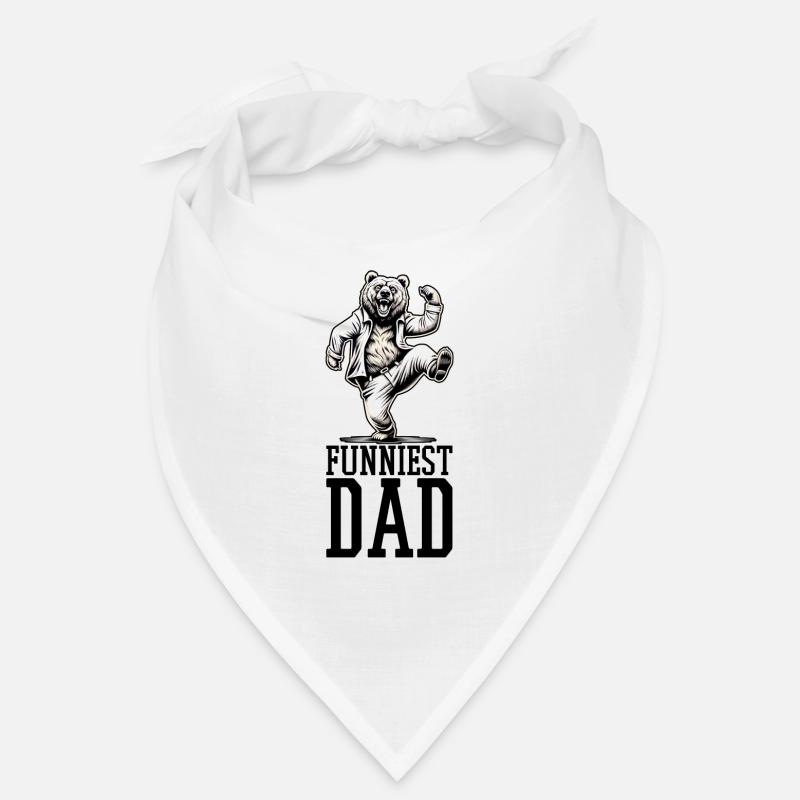Funniest Father Dancing Bear Gift Bandana