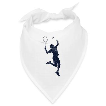 Badminton - Ballsport - Federball - Bandana - Weiß - Vorne