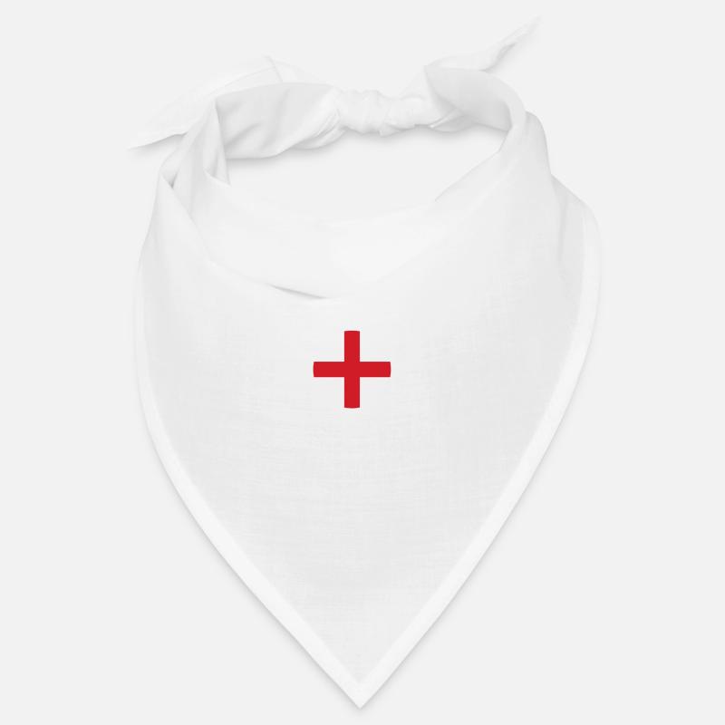 England - Bandana - white