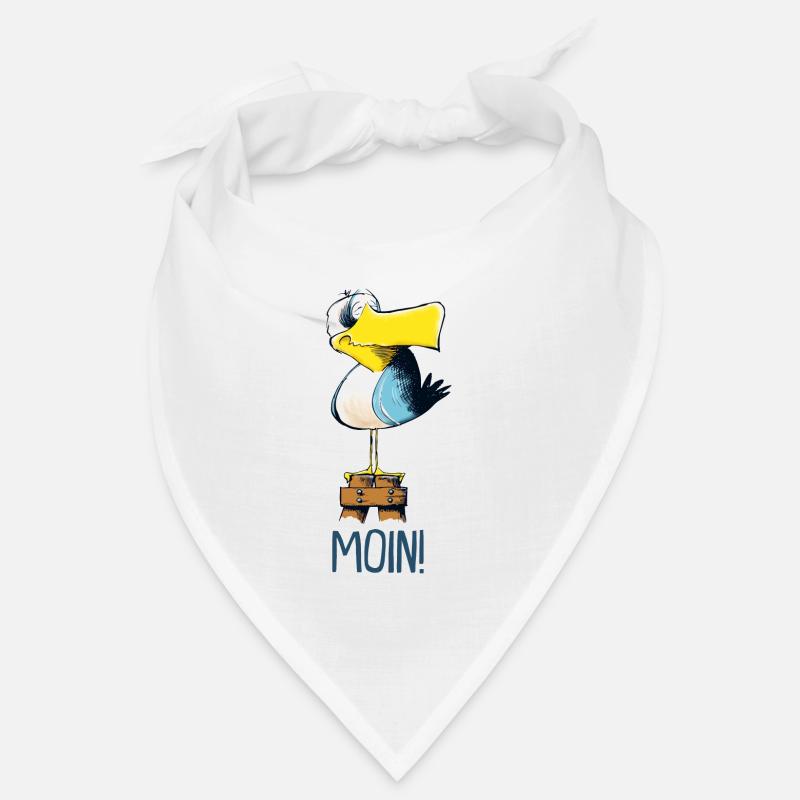 lustige Moin Moewe Bandana