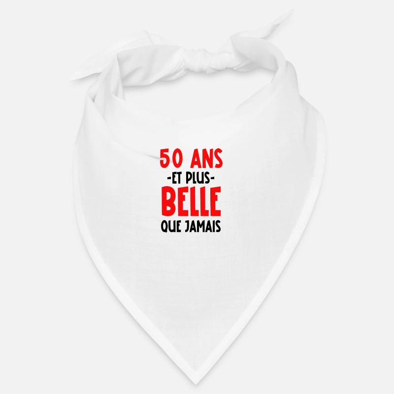 50 ans et plus belle que jamais Bandana