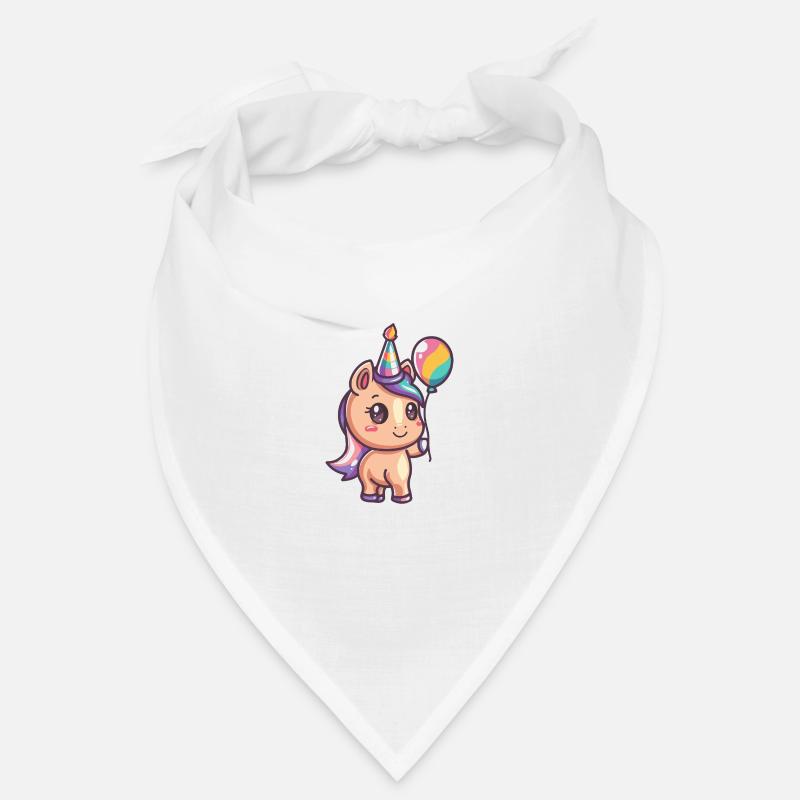 Pferd Geburtstag Comic Bandana