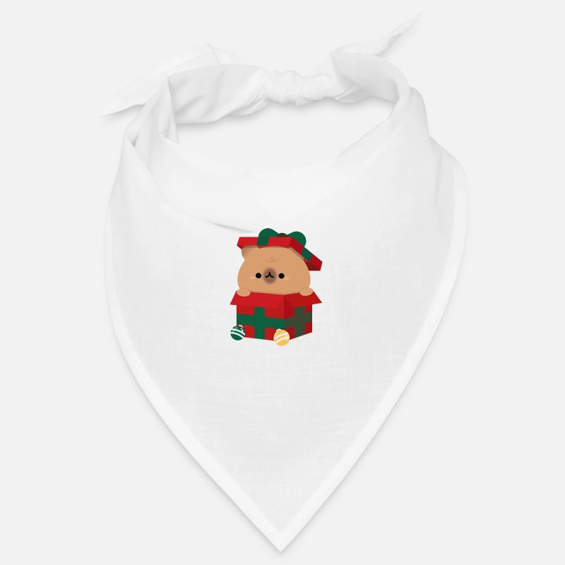 Cadeau de Noël Capybara Bandana