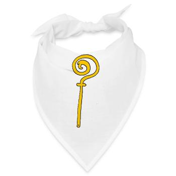 Die Mitarbeiter der St.-Nikolaus- - Bandana - Weiß - Vorne