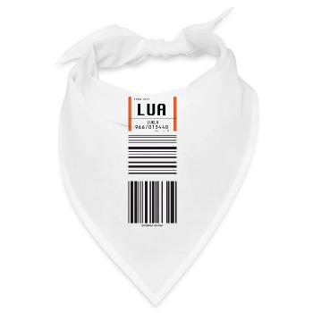 Flughafen Lukla Nepal - Bandana - Weiß - Vorne
