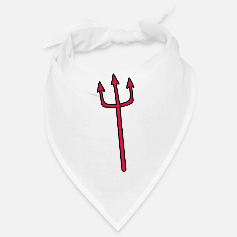 Teufel Dreizack Waffe Stechen Bandana