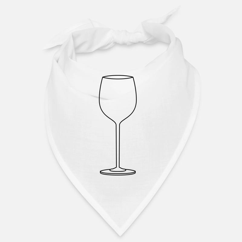 Design empty wine Bandana
