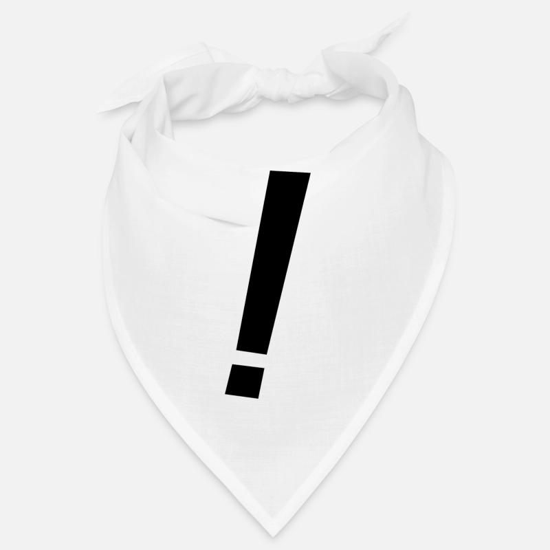 Anime Exclamation Mark - Warning - Horrified Bandana