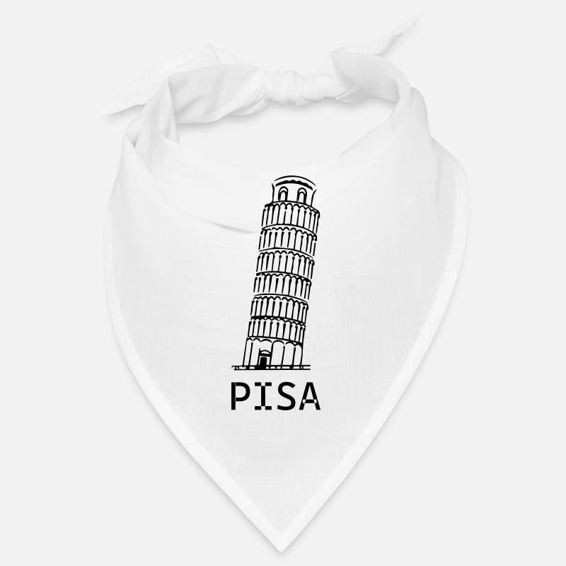 Pisa - Bandana - white