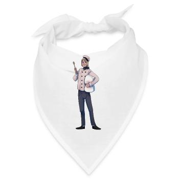 Cookie - Bandana - Weiß - Vorne