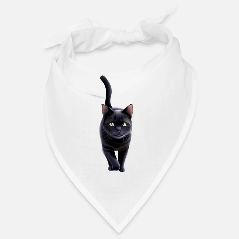 Le chat noir Bandana