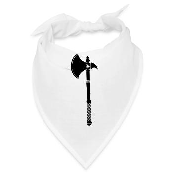 axt - Bandana - Weiß - Vorne