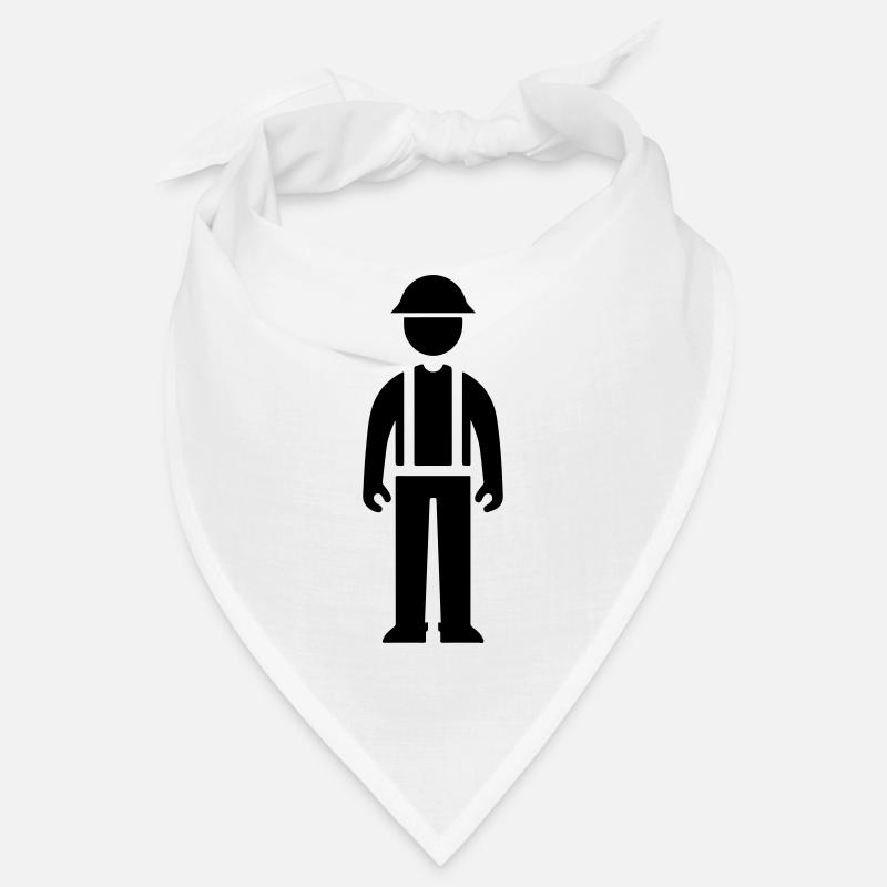 Bauarbeiter Teamleiter Bandana