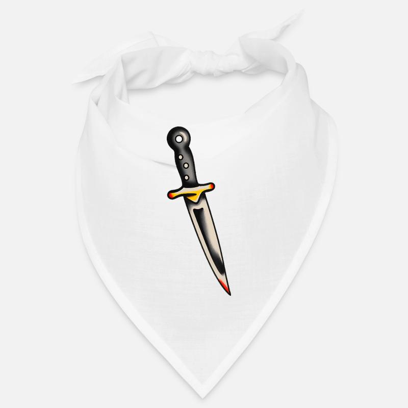 Dague de tatouage classique Bandana