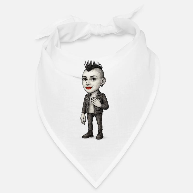 Mohawk Punker Bandana