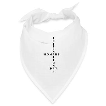International Womens Day - Bandana - Weiß - Vorne