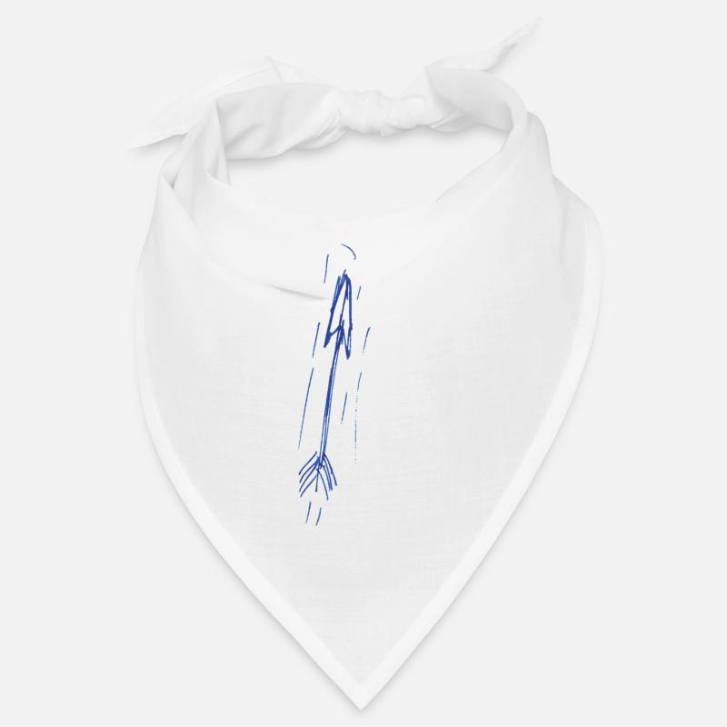 flèche pour le blanc Bandana