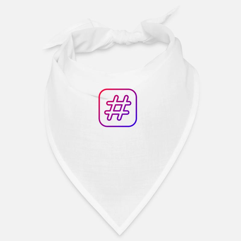 Hashtag # Bandana